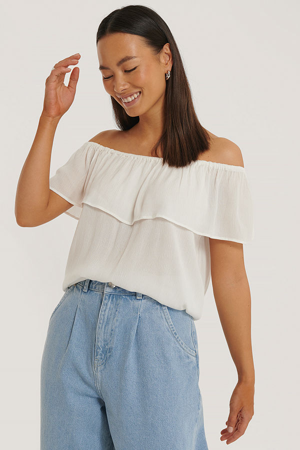 Sparkz Off Shoulder-Topp offvit