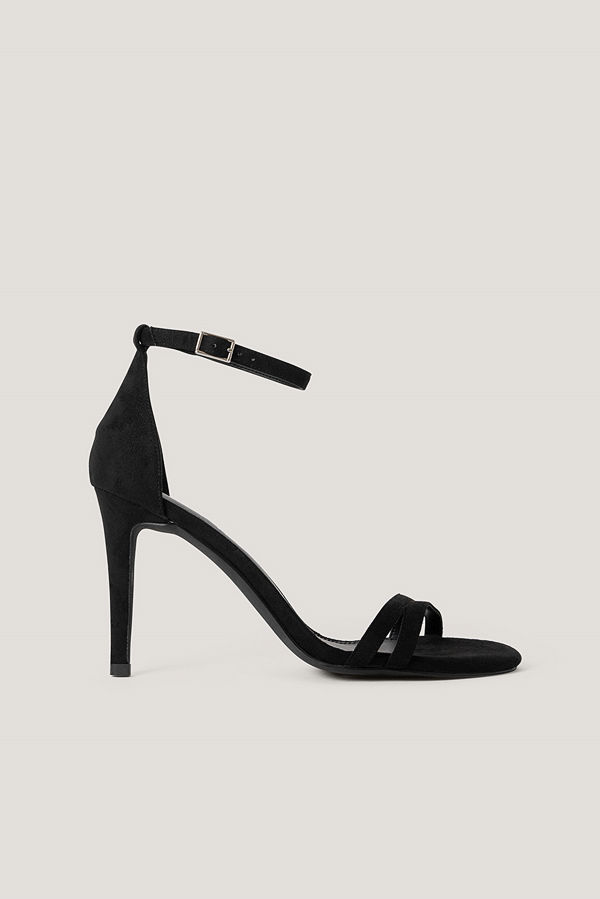 NA-KD Shoes Högklackade Sandaler svart