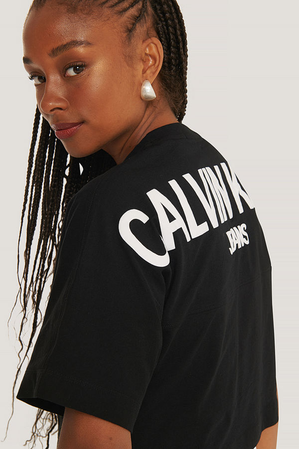 Calvin Klein T-Shirt Med Logga svart