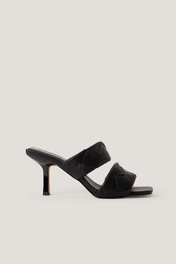 NA-KD Shoes Mulesandal svart