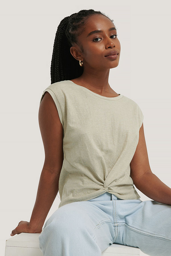 Mango T-Shirt beige