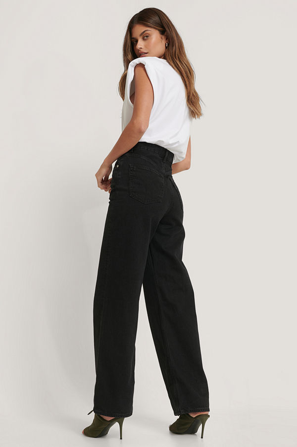 Levi's Jeans Med Hög Midja Och Loose Fit svart