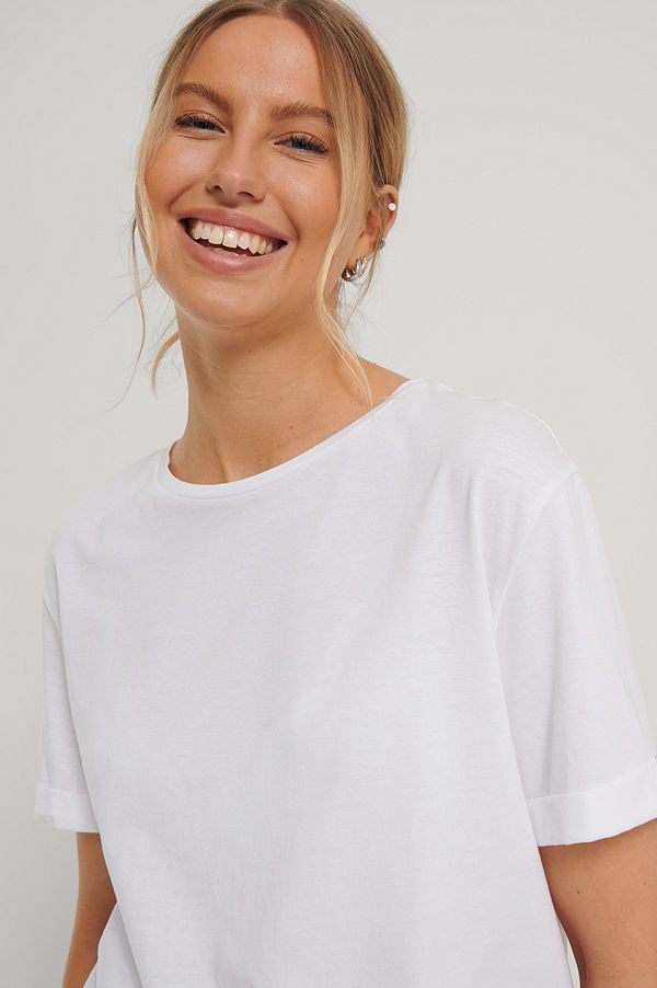 Mango Ekologisk T-shirt vit