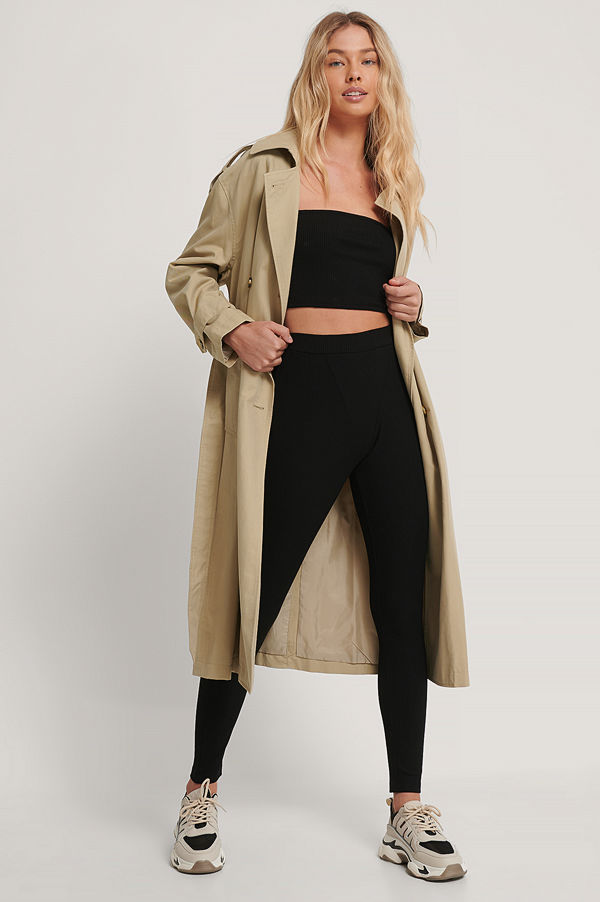 NA-KD Reborn Leggings svart