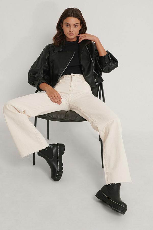 NA-KD Shoes Chunky Jodhpurs svart