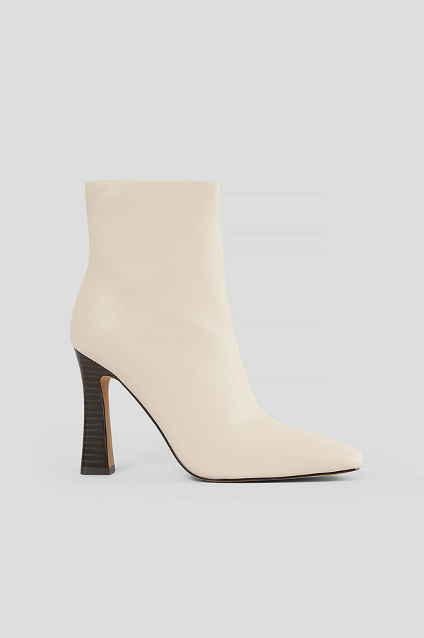 NA-KD Shoes Högklackade Skor beige