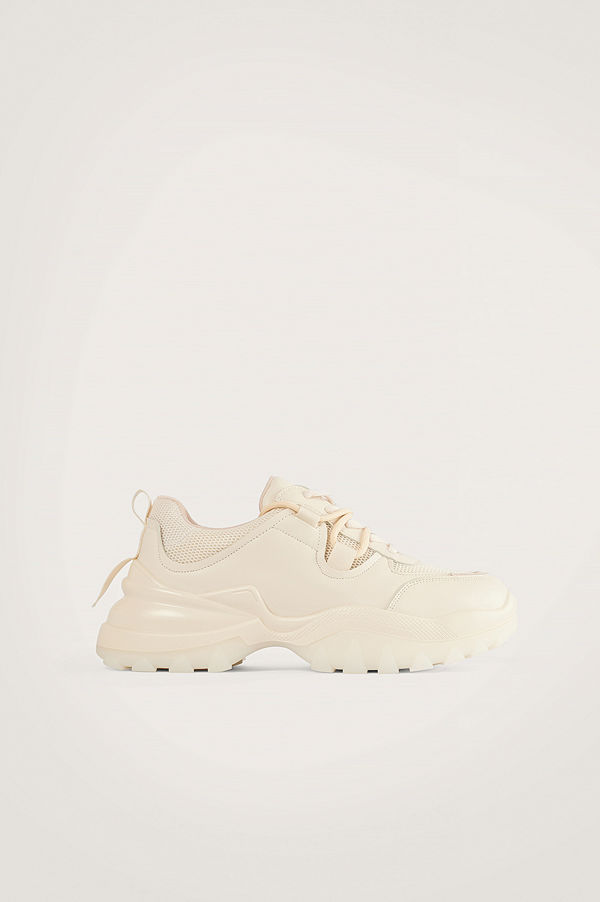 NA-KD Shoes Gympaskor offvit