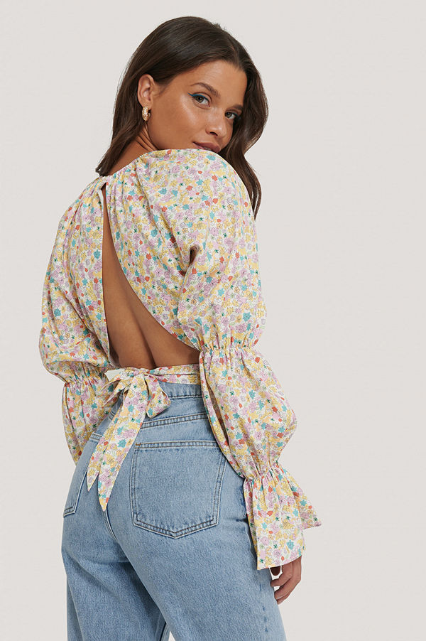 Queen of Jetlags x NA-KD Topp multicolor