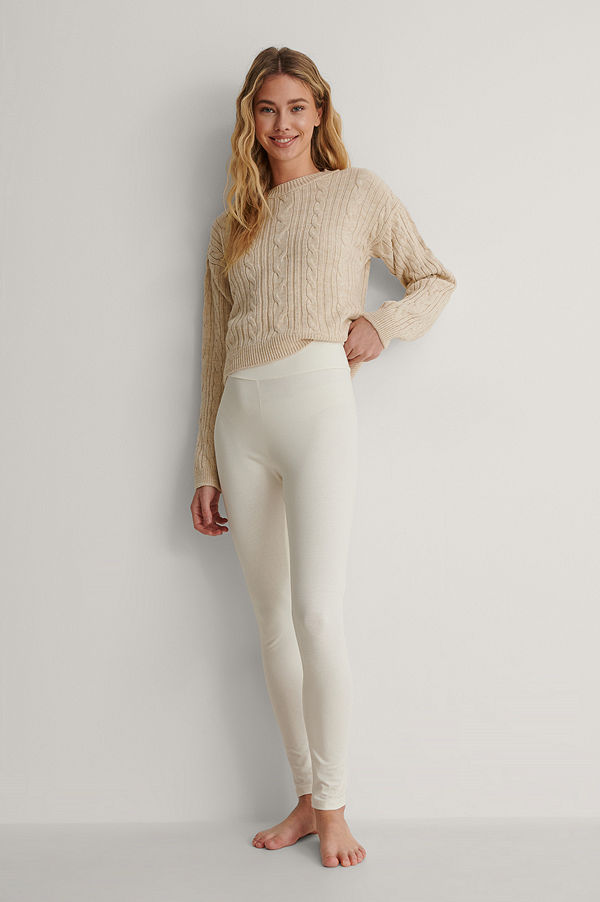 NA-KD Basic Leggings offvit