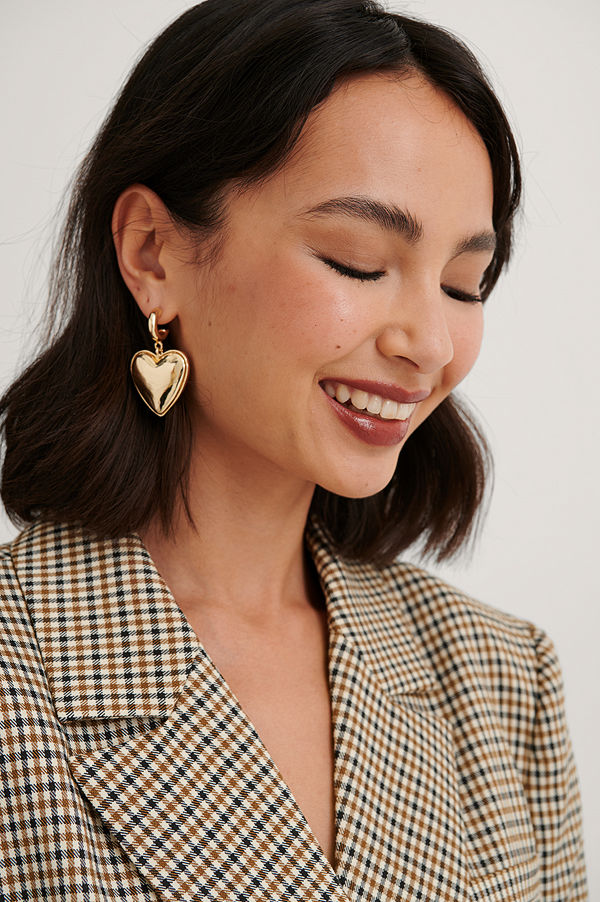 NA-KD Accessories smycke Hoops-Örhängen guld