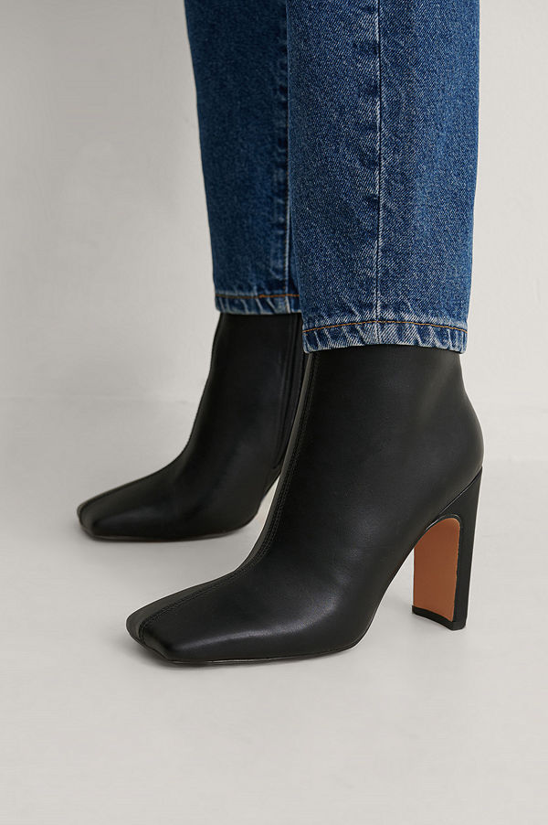 NA-KD Shoes Ankelboots svart