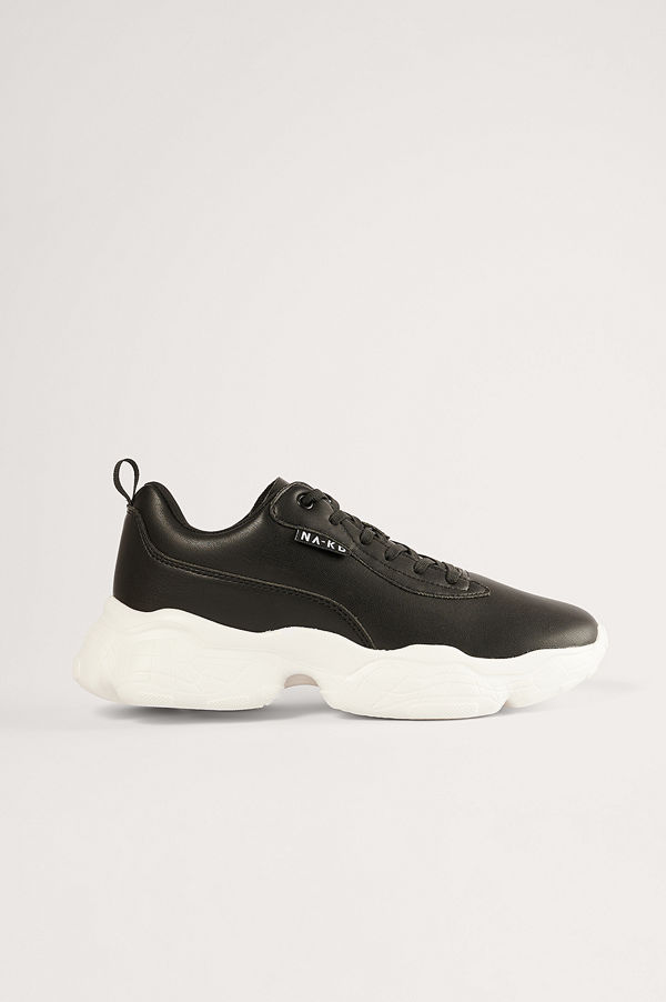 NA-KD Shoes Chunky Sneakers svart