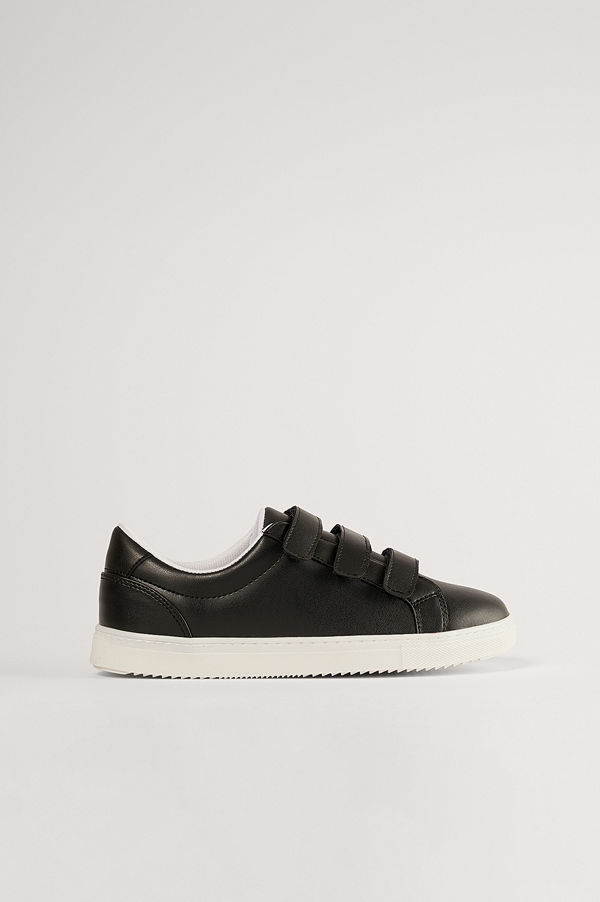 NA-KD Shoes Sneakers Med Kardborreband svart