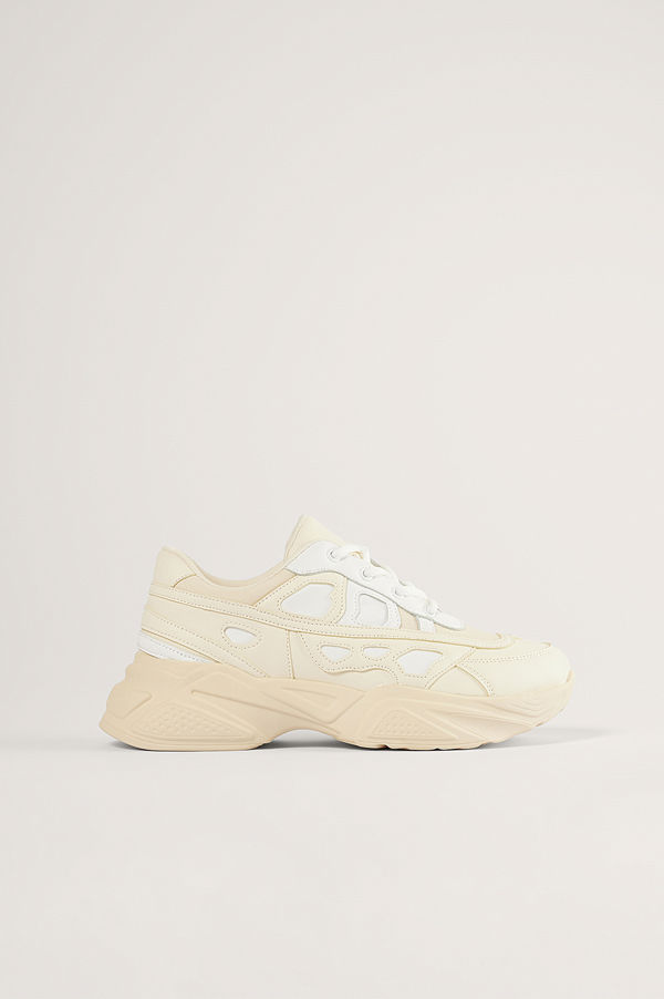 NA-KD Shoes Structured Upper Sneakers offvit