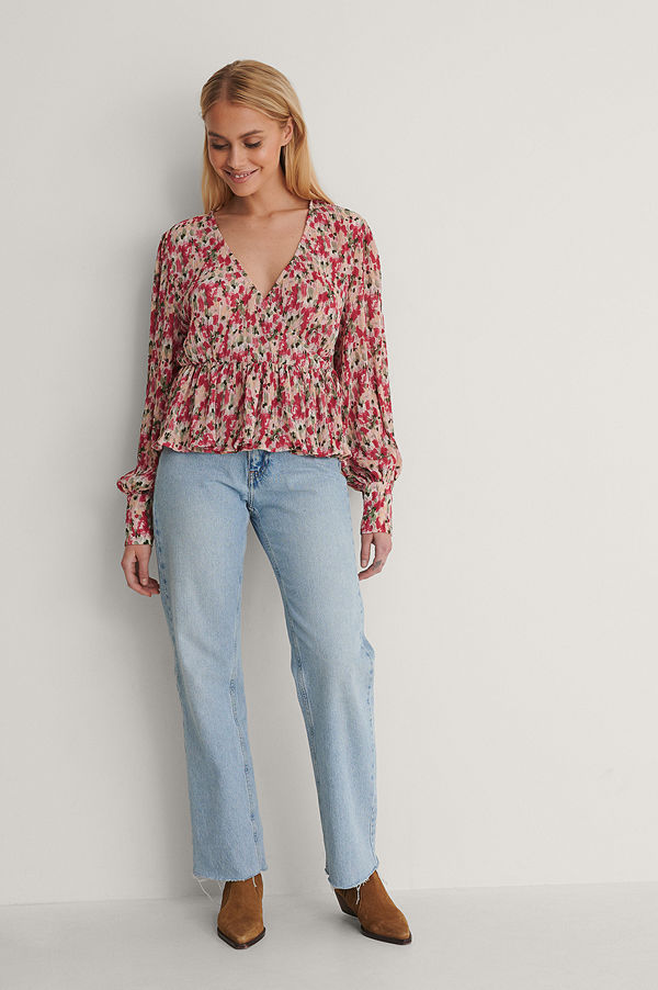 NA-KD Boho Blus multicolor