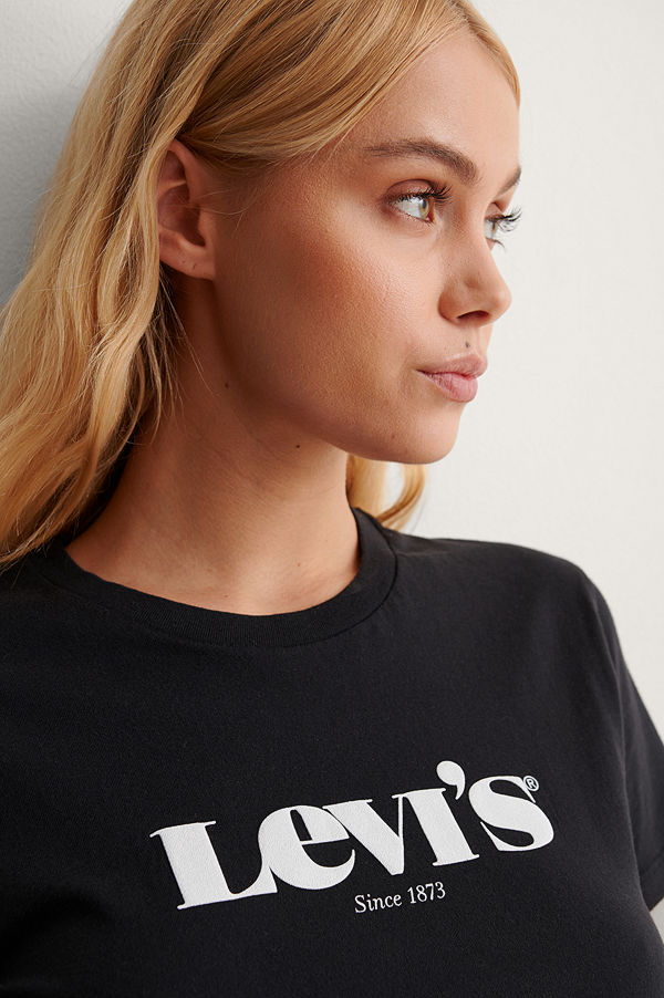 Levi's T-Shirt Med Logga svart