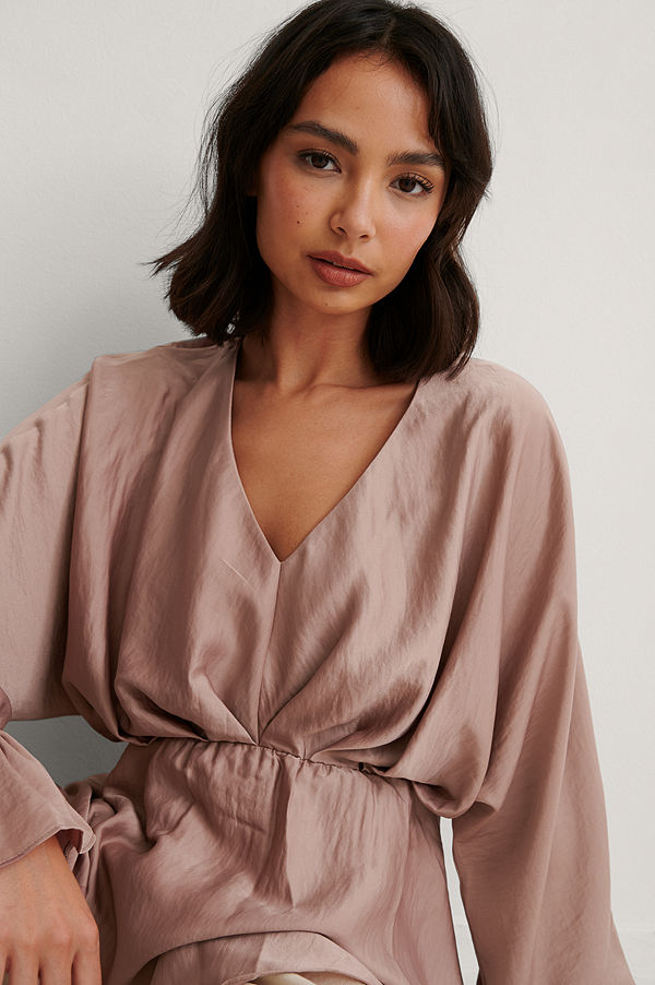 NA-KD Reborn Blus rosa
