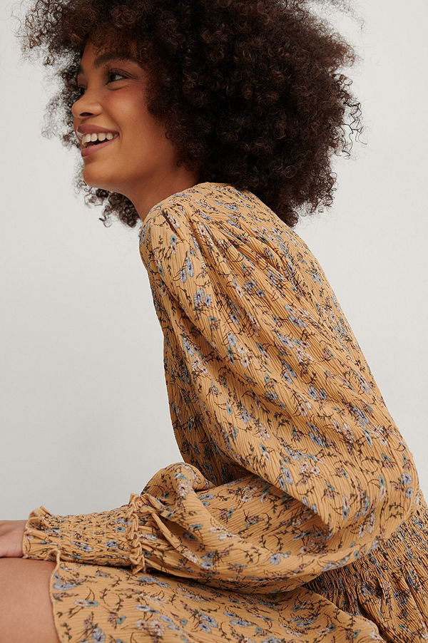 NA-KD Boho Miniklänning multicolor
