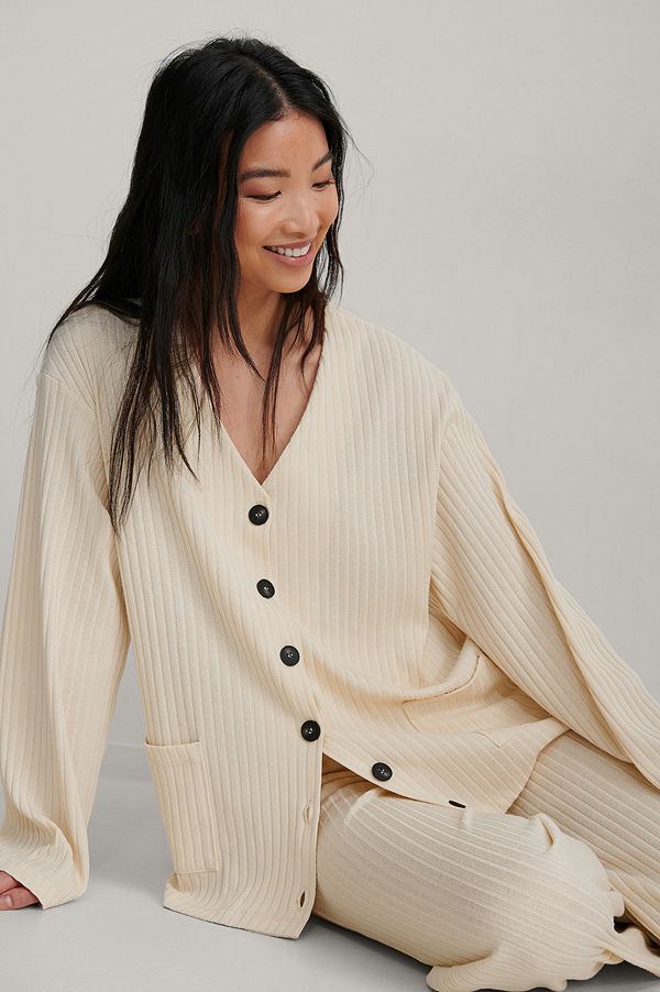 NA-KD Recycled Kofta beige