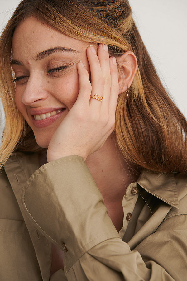 NA-KD Accessories smycke Guldplätering Ring guld