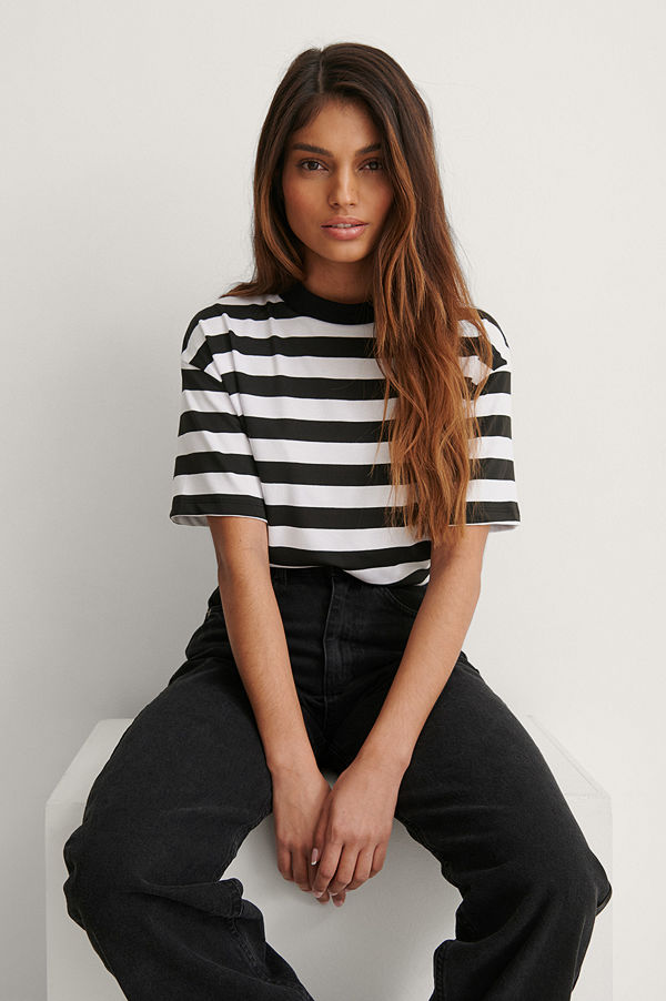 Trendyol Randig T-Shirt multicolor