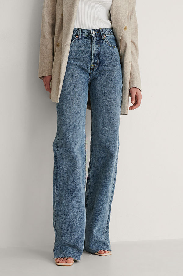 Mango Ariadna Jeans blå