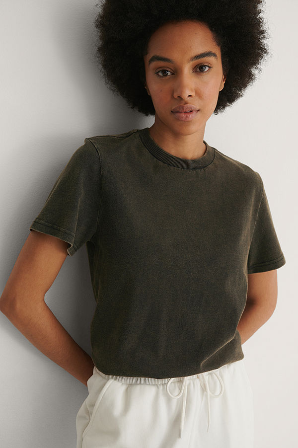 Dr. Denim Kortärmad T-Shirt svart