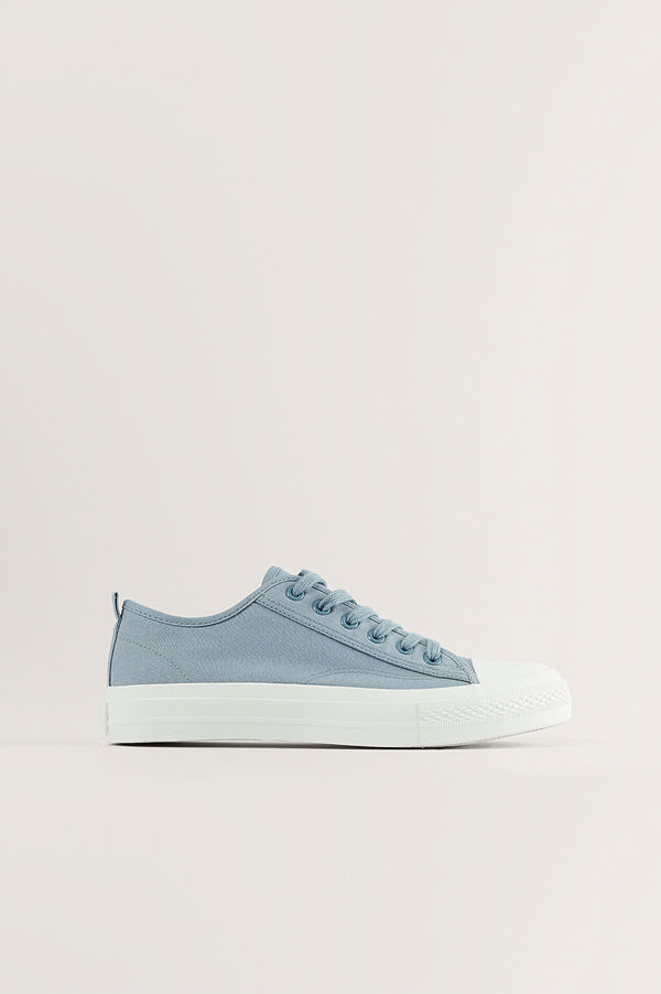 NA-KD Shoes Låga Träningsskor Med Snören grå