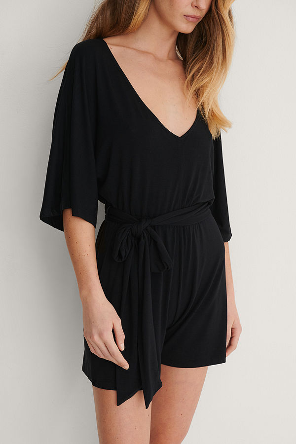 NA-KD Playsuit svart