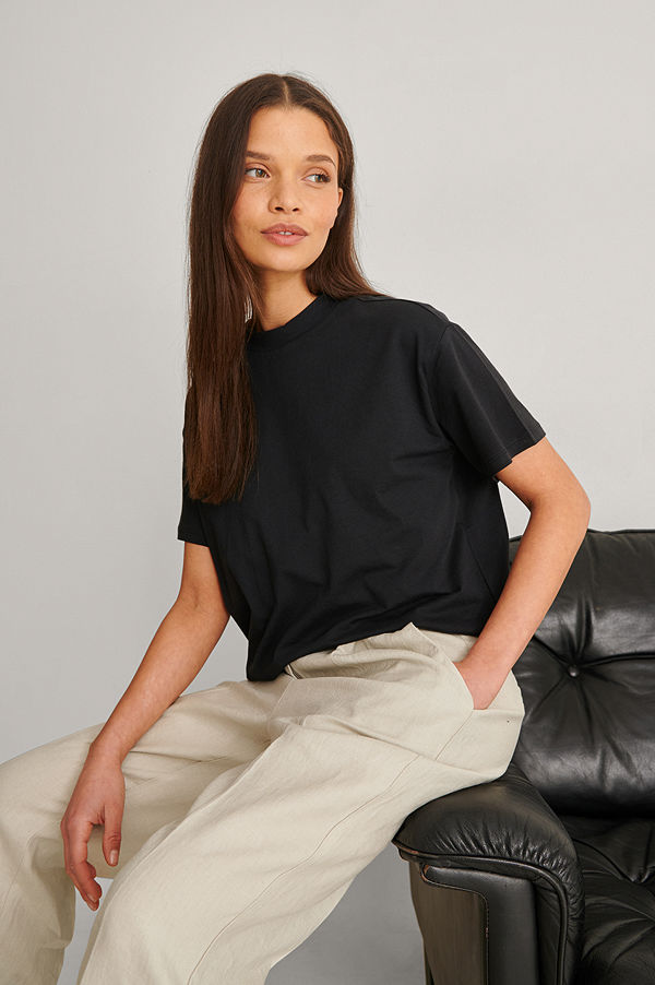 Trendyol Ekologisk T-shirt svart