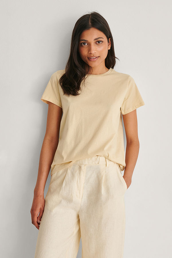 Trendyol Ekologisk T-shirt beige