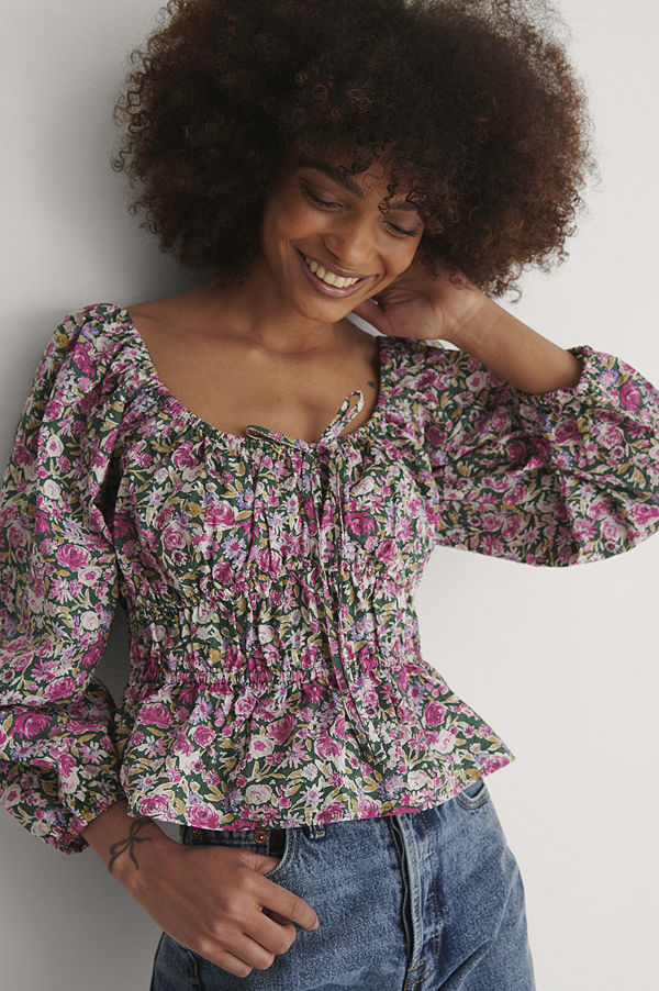 Mango Blus multicolor