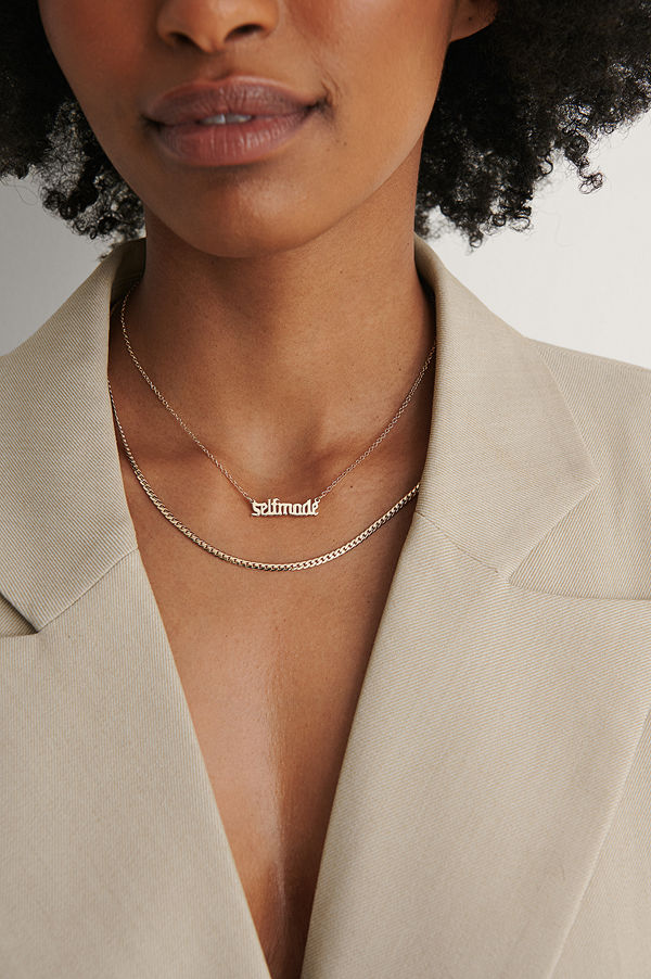 NA-KD Accessories smycke Selfmade Necklace guld