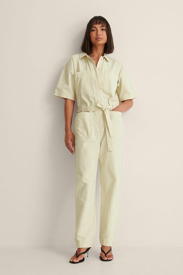 Dr. Denim Boiler Suit beige