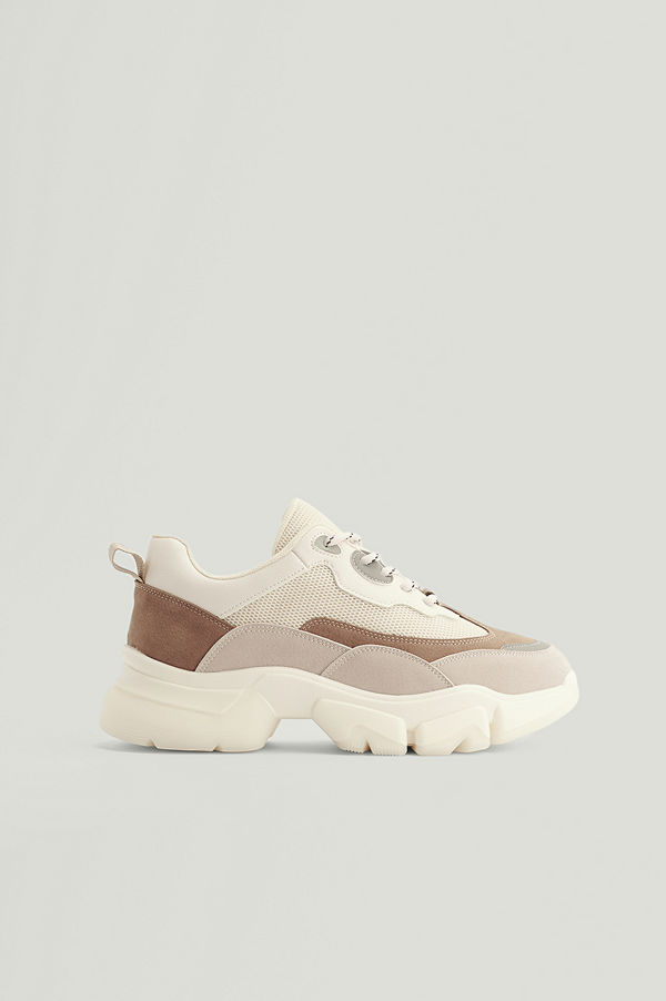 NA-KD Shoes Chunky Träningsskor Med Rundad Sula multicolor