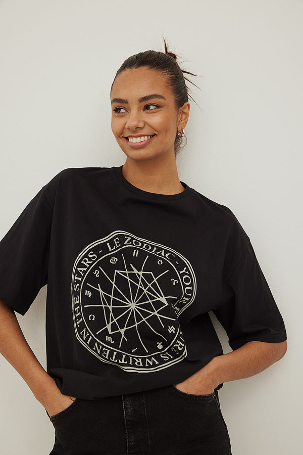 NA-KD Zodiac träd svart