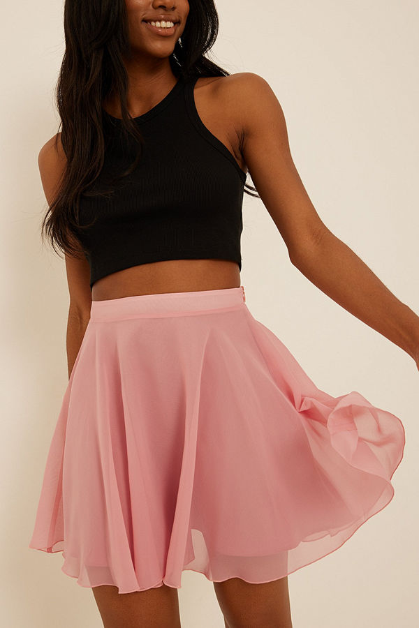 NA-KD Minikjol rosa