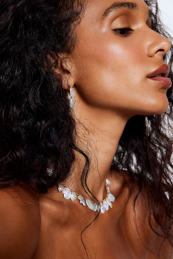 NA-KD Accessories smycke Pärlhalsband guld