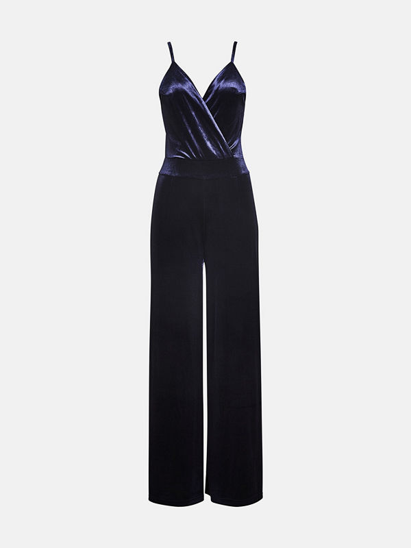 Bik Bok Melissa jumpsuit - Melerad mörkblå
