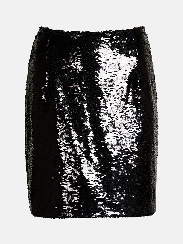Bik Bok Pelle sequin skirt - Svart