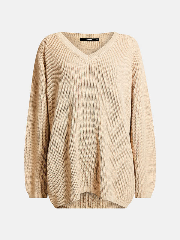 Bik Bok Willia knitted jumper - Ljusbeige