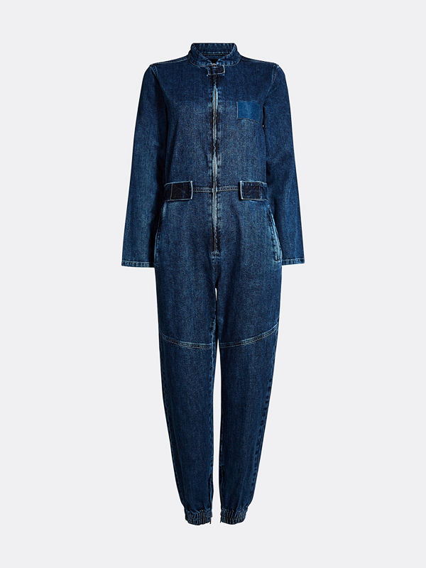 Bik Bok Susan denim jumpsuit - Blå