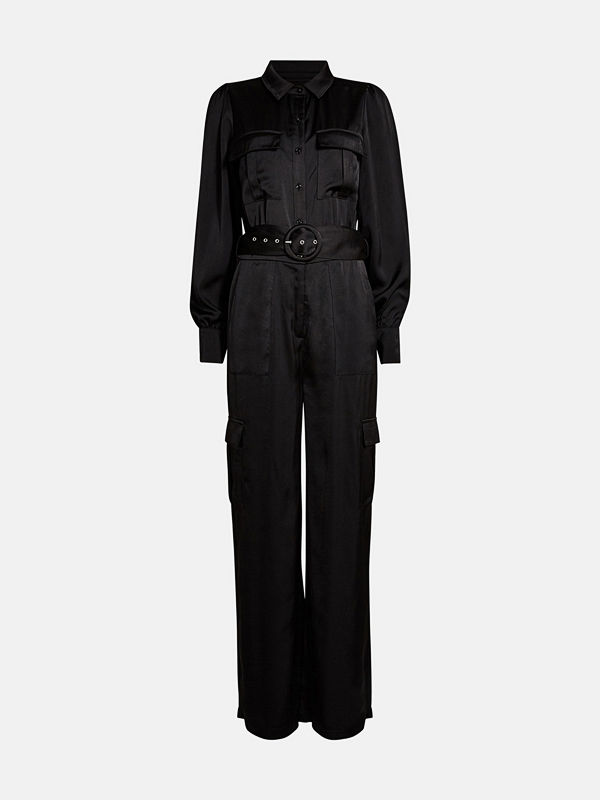 Bik Bok Willie flared leg jumpsuit - Svart