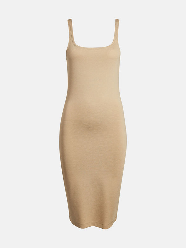 Bik Bok Akara fitted dress - Ljusbrun