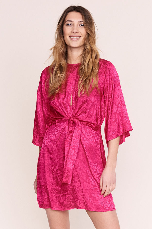 Gina Tricot Ava tie bow dress