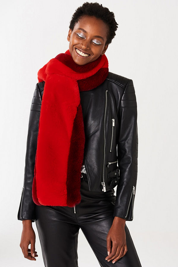 Gina Tricot Tove faux fur scarf