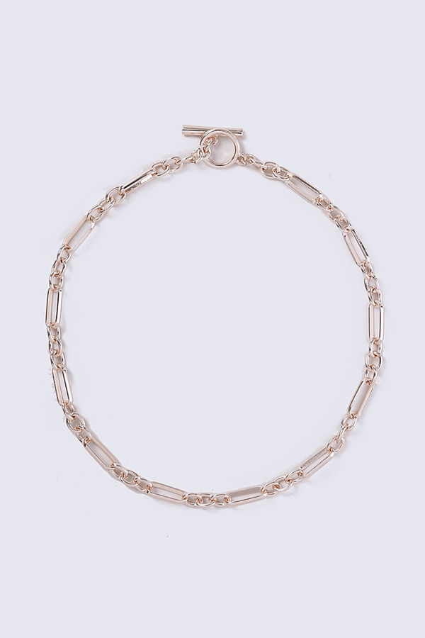 Gina Tricot Rose Gold T-Bar Choker