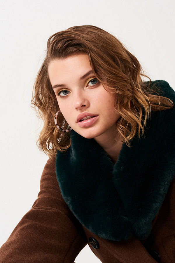 Gina Tricot Andrea fur collar