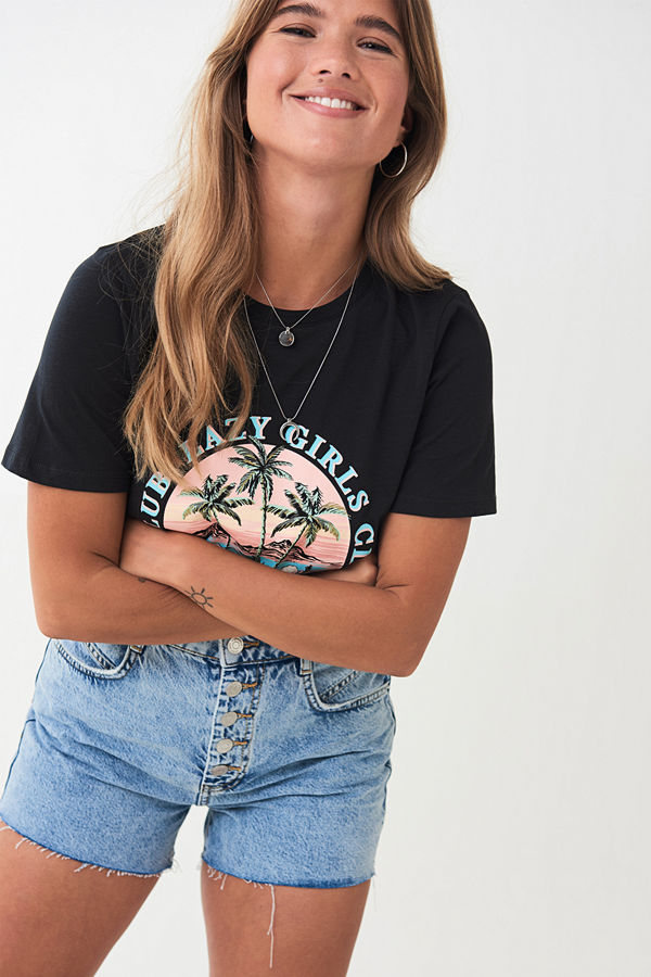 Gina Tricot Ivory tee