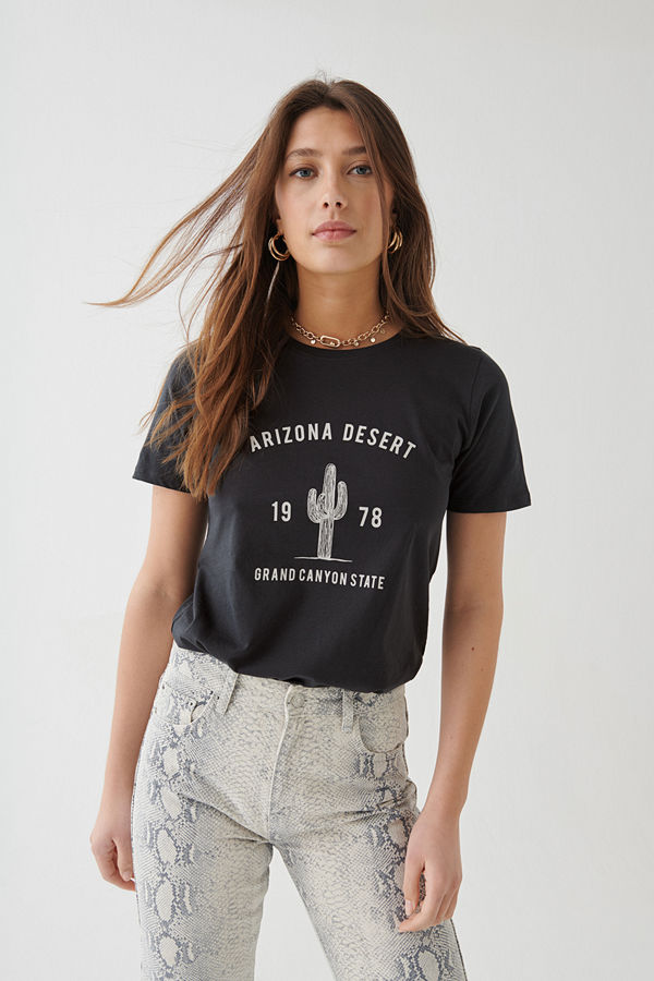 Gina Tricot Ivory tee